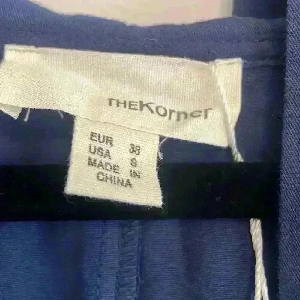 NWT The Korner Blue Hooded Jumpsuit - Picture 3 of 6